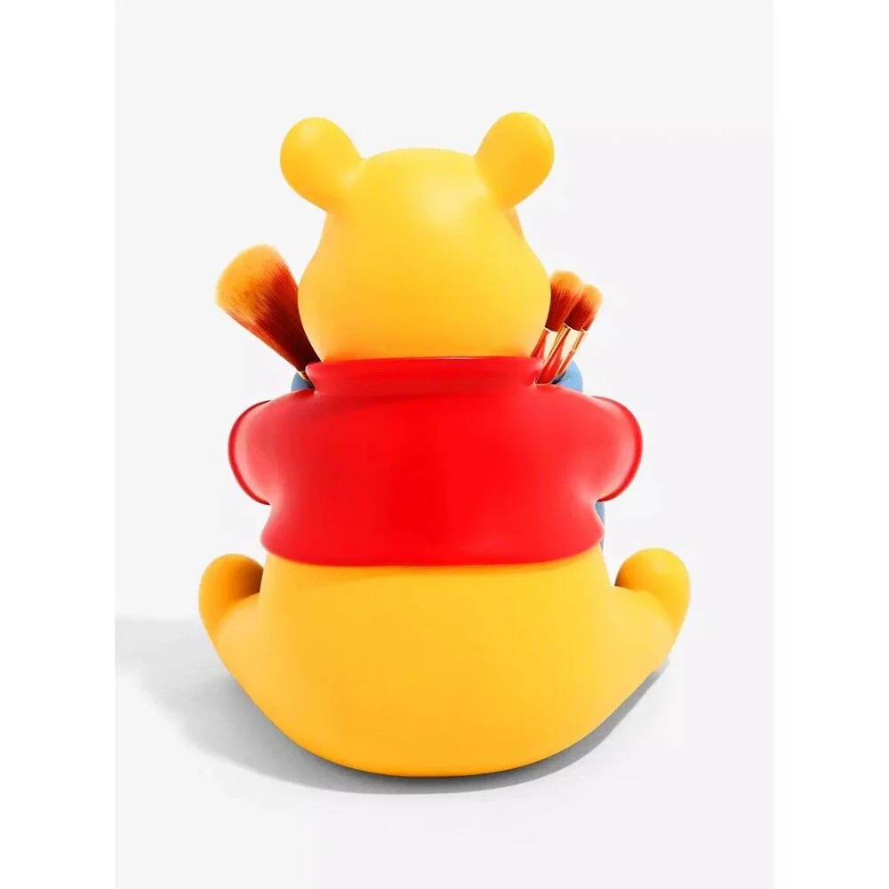 RARE Loungefly Boxlunch Disney Winnie Pooh 5 Makeup Brush Gift Set Holder NEW